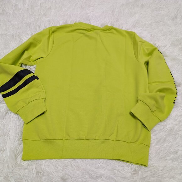 Kappa Unisex Crew Neck Light Green Pullover Loopknit with logo Sweatshirt NWOT - Picture 8 of 8